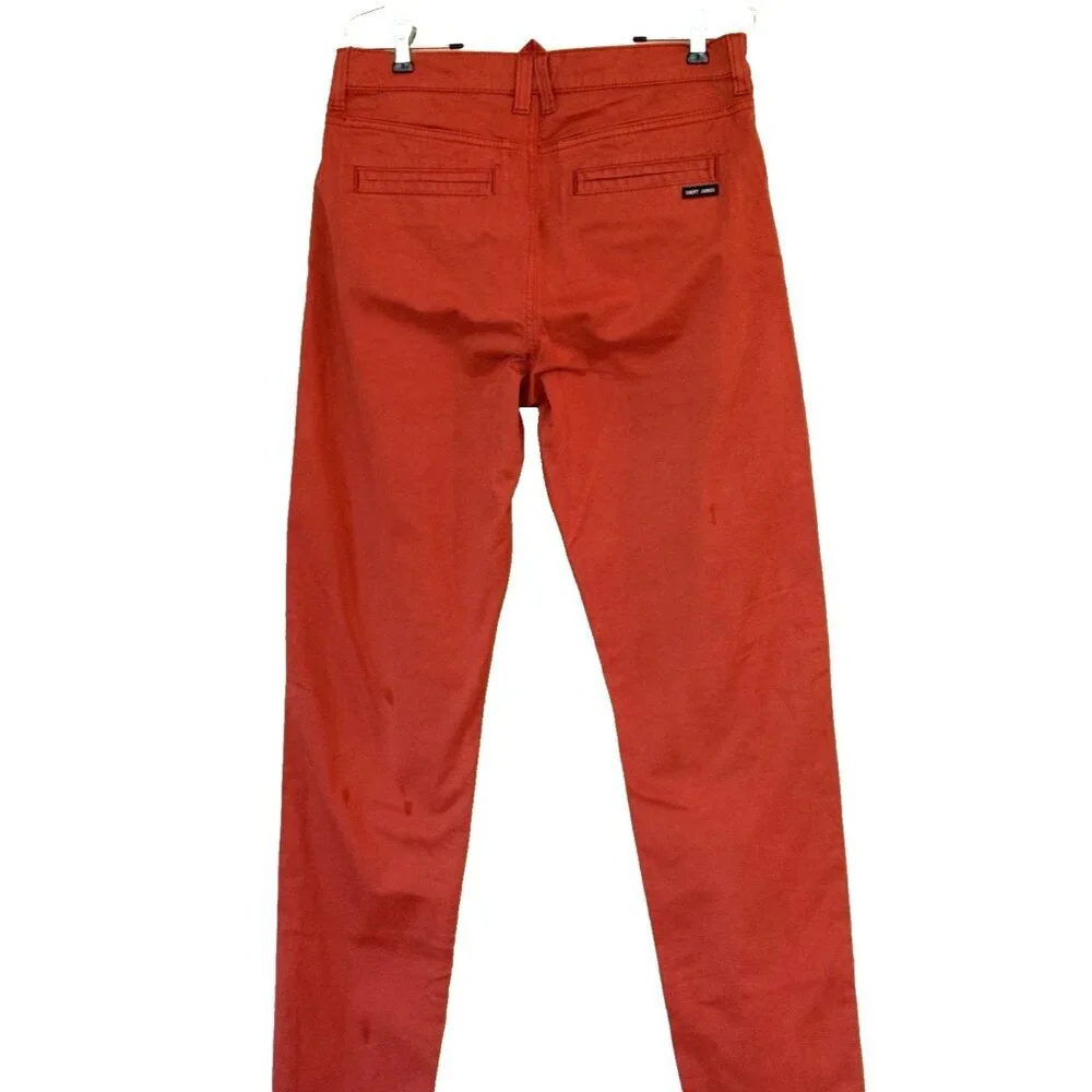 Saint James Women's 1889 Burnt Orange Straight Leg Jeans France 33
